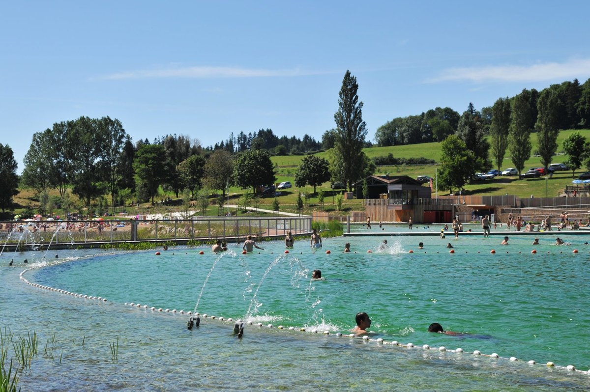 Lac des Sapins, baignade biologique et activités nautiques