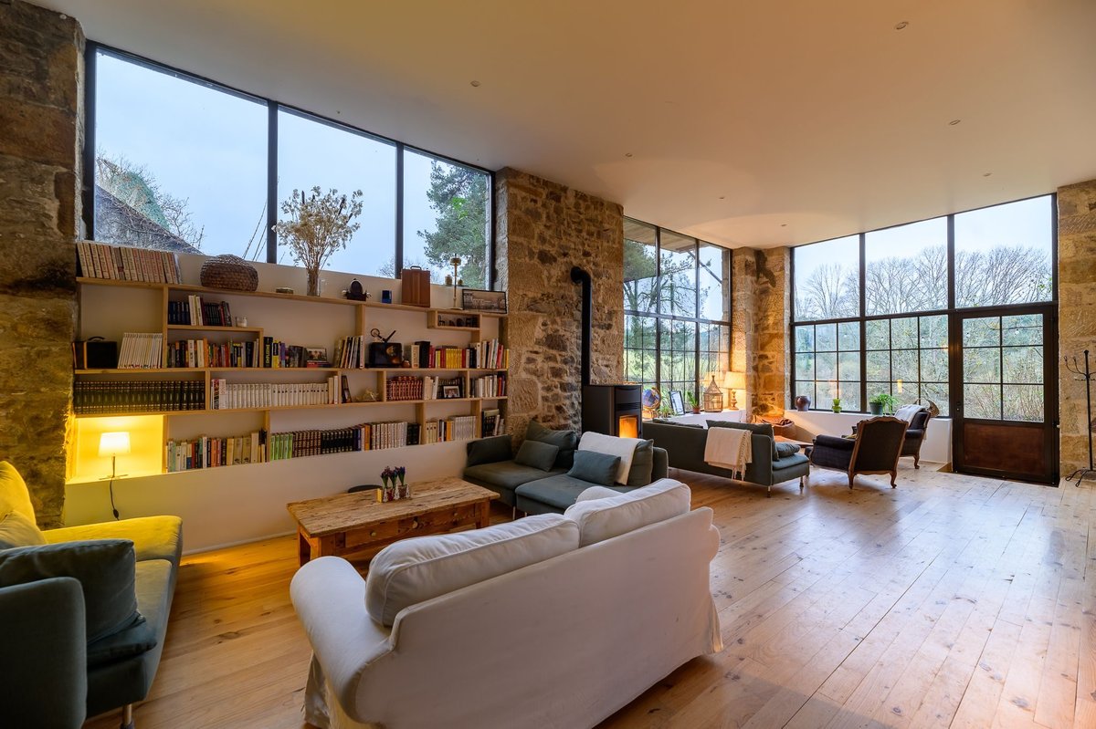 Coin lecture du gîte proche Lac des Sapins