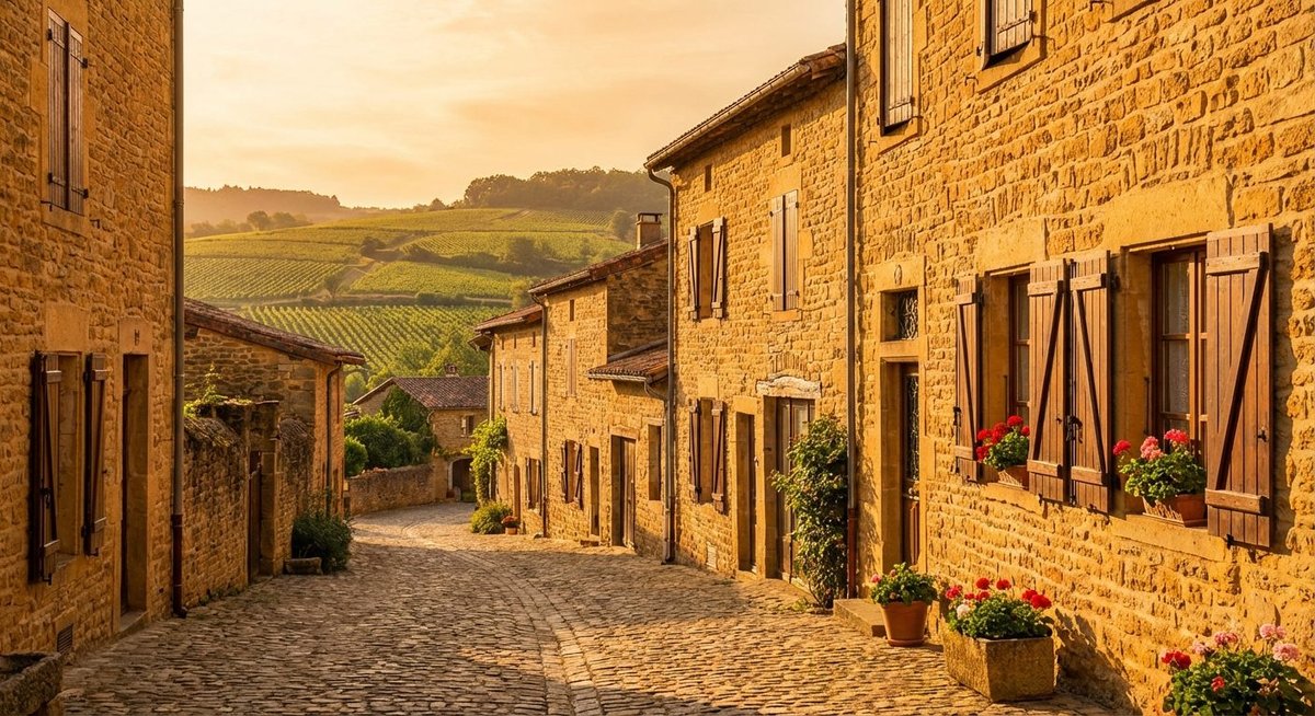 Villages de caractère et Pierres Dorées du Beaujolais